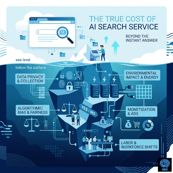 GEO: True Cost of AI Search Service